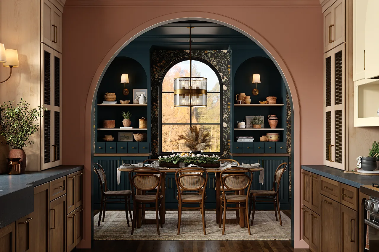 kitchen installation in home