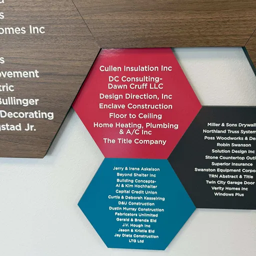 Commercial wall installation in ND