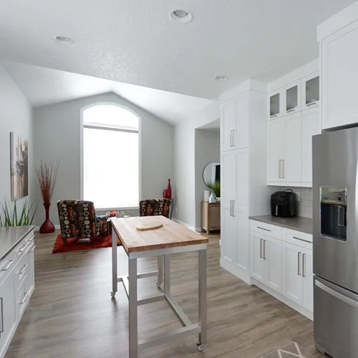 Hardwood look kitchen flooring in ND 