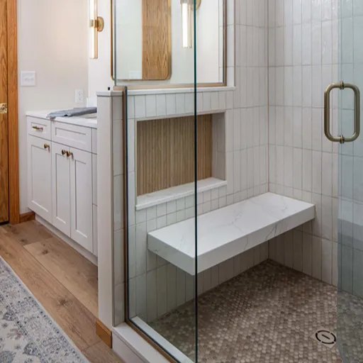 tile shower installation in Fargo 